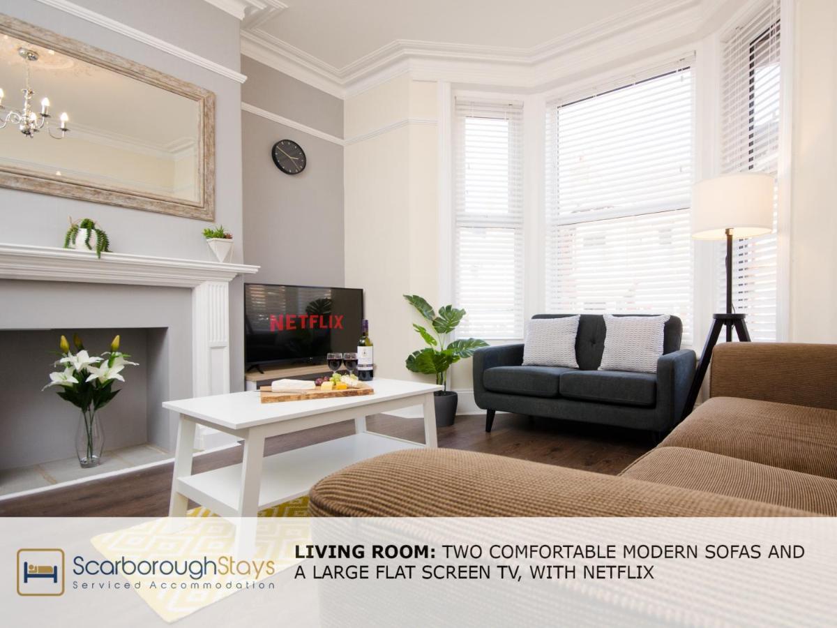 Scarborough Stays - Victorian Townhouse - 5 Bedrooms - Sleeps 9 Zewnętrze zdjęcie