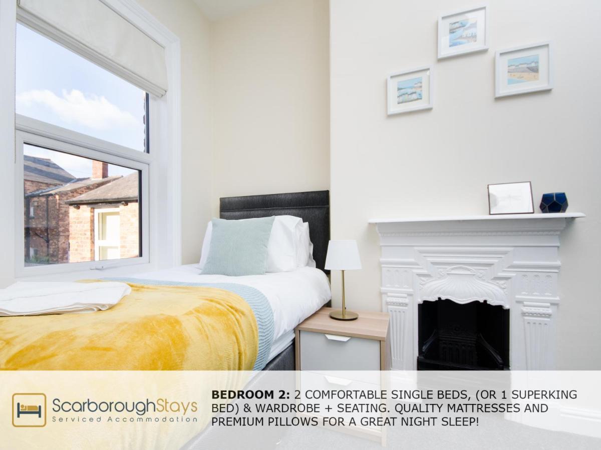 Scarborough Stays - Victorian Townhouse - 5 Bedrooms - Sleeps 9 Zewnętrze zdjęcie