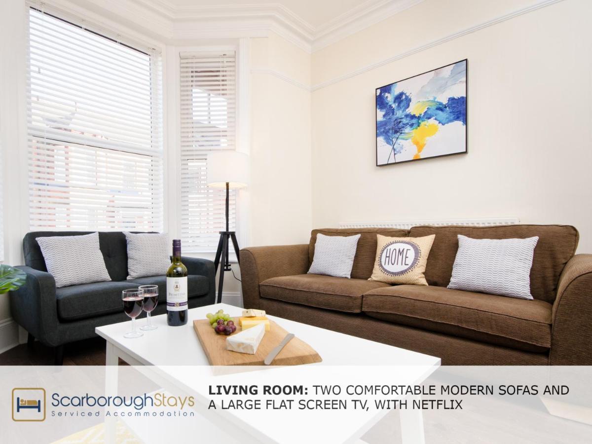 Scarborough Stays - Victorian Townhouse - 5 Bedrooms - Sleeps 9 Zewnętrze zdjęcie