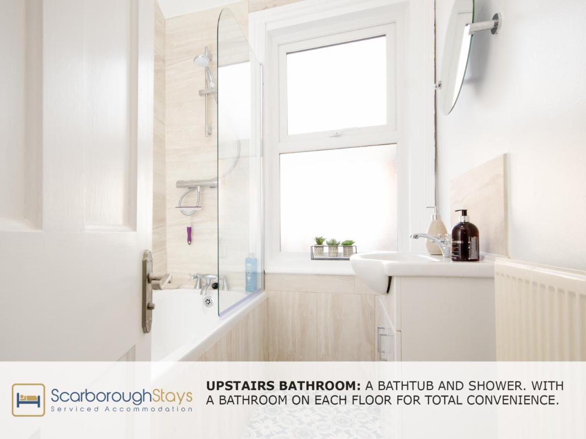 Scarborough Stays - Victorian Townhouse - 5 Bedrooms - Sleeps 9 Zewnętrze zdjęcie