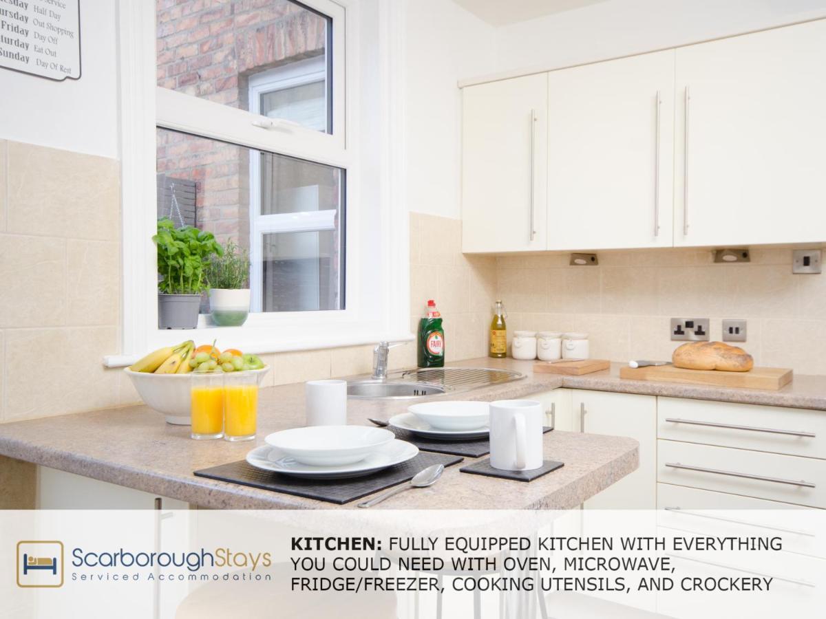 Scarborough Stays - Victorian Townhouse - 5 Bedrooms - Sleeps 9 Zewnętrze zdjęcie